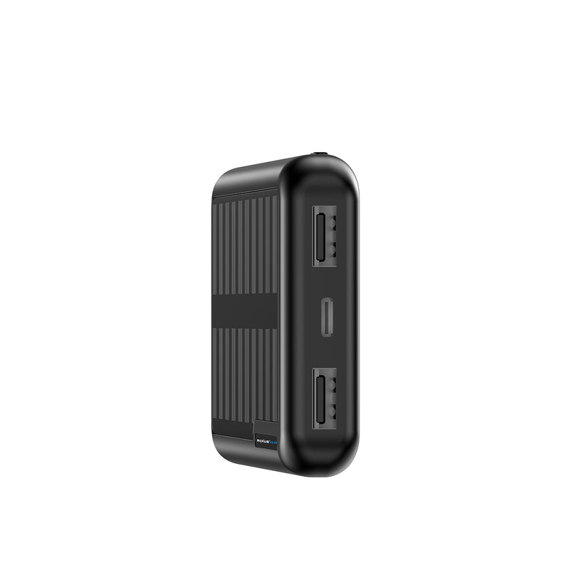 Rixus RXPB45 Solar Powerbank 10000 mAh Black