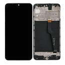 Samsung Galaxy M10 M105F Display And Digitizer With Frame Charcoal Black Service Pack