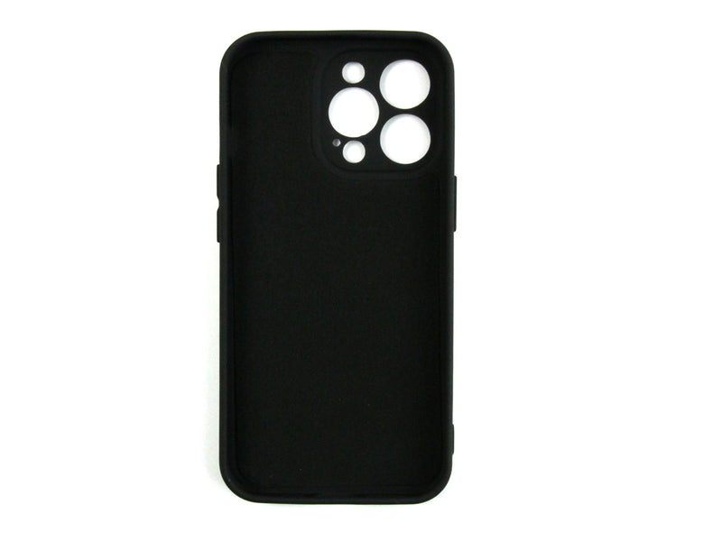 Rixus Para iPhone 13 Pro Funda de TPU suave para teléfono Negro