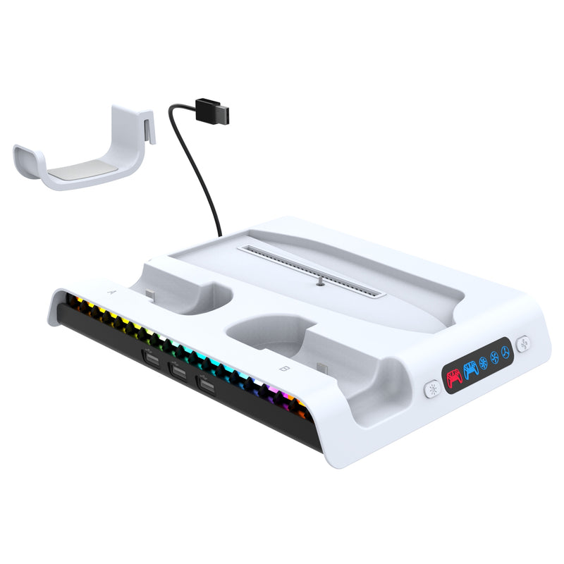 For PlayStation 5 SLIM Multifunctional Charging Dock Set PG-P5S006