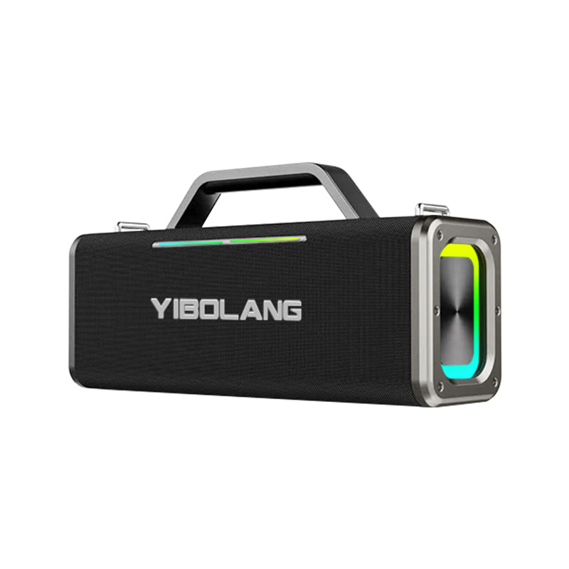 Yibolang Bluetooth Speaker X49Plus with Two Microphones Black