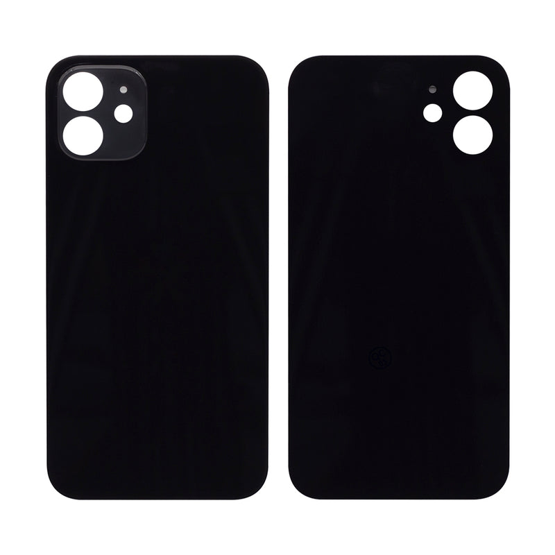 For iPhone 12 Extra Glass Negro