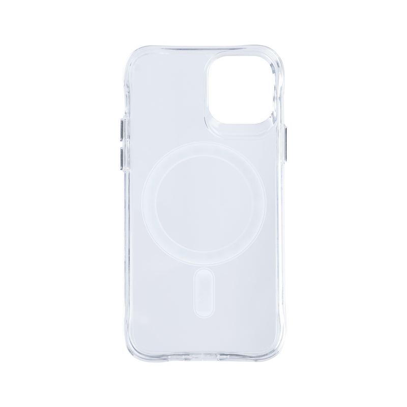 Rixus For iPhone 12, 12 Pro Crystal Clear Anti-shock TPU With MagSafe