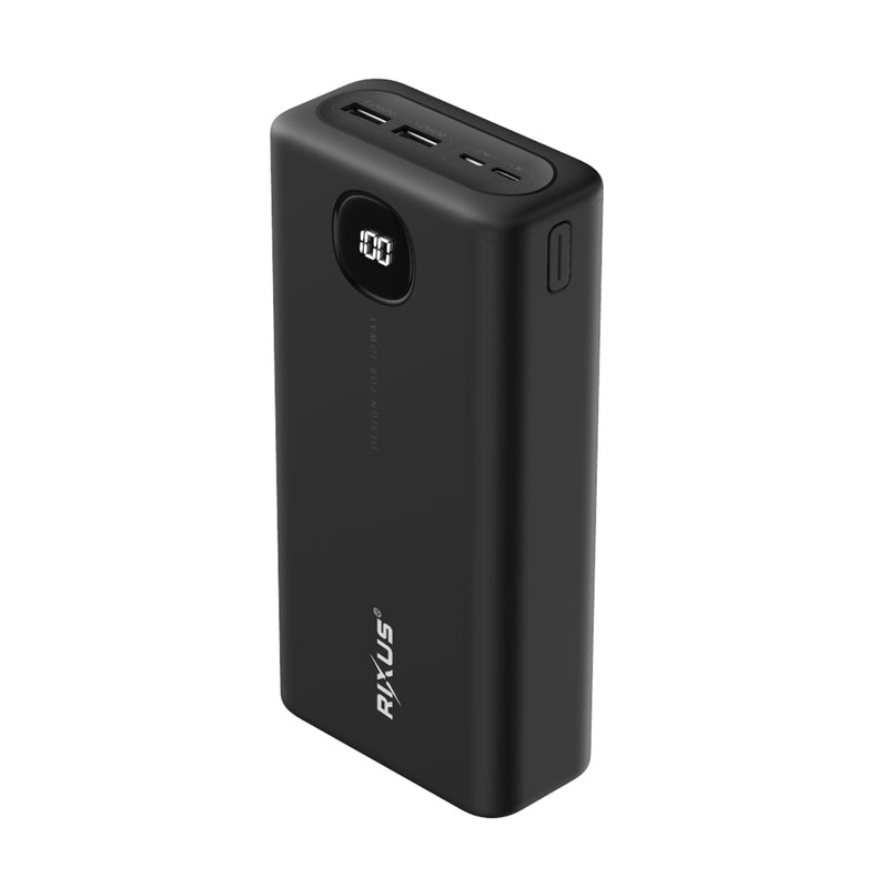 Rixus RXPB40 Banque d'alimentation haute capacité 40.000mAh Noir