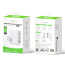 Rixus RXHC100 100W GaN Power Adapter White