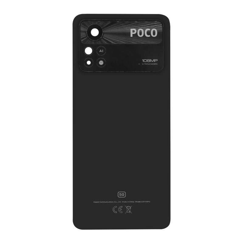 Xiaomi Poco X4 Pro 5G (2201116PG) Coque arrière Laser Noir