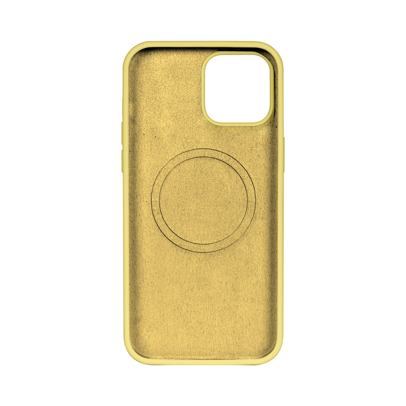 Rixus Para Funda para teléfono de TPU suave para iPhone 14 con MagSafe Gold