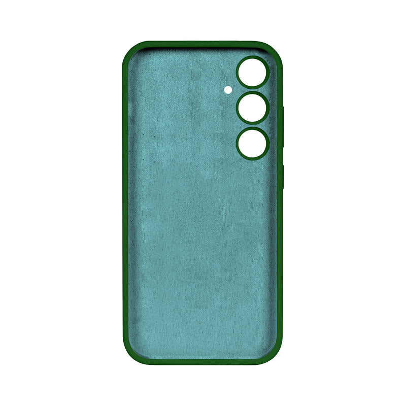 Rixus For Samsung Galaxy S24 5G S921B Soft TPU Phone Case Dark Green