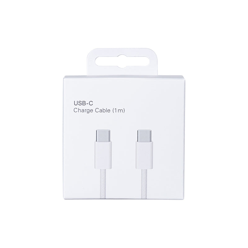 Pour Apple Câble USB-C vers USB-C 1m Boîte de vente au détail