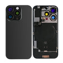 For iPhone 16 Pro Max Extra Glass With NFC, Enlarged Camera Frame Black Titanium