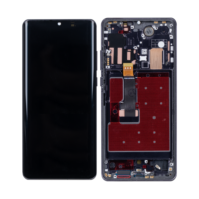 Huawei P30 Pro (VOG-L09, VOG-L29, VOG-L29D) Pantalla Y Digitalizador Completo Negro (Ref)