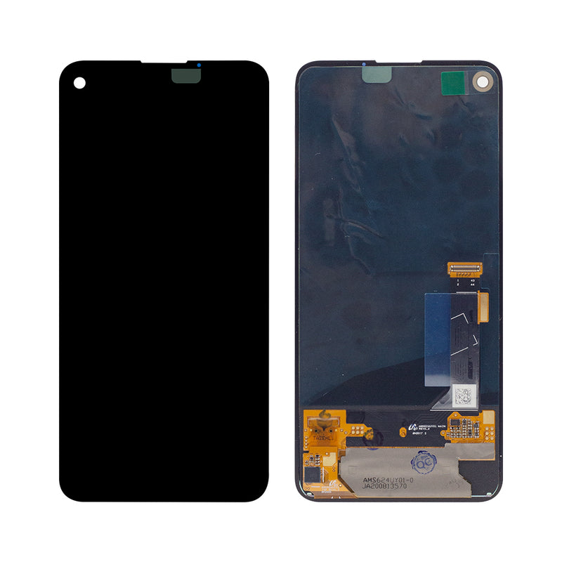 Google Pixel 4A 5G Display And Digitizer Without Frame Black Refurbished