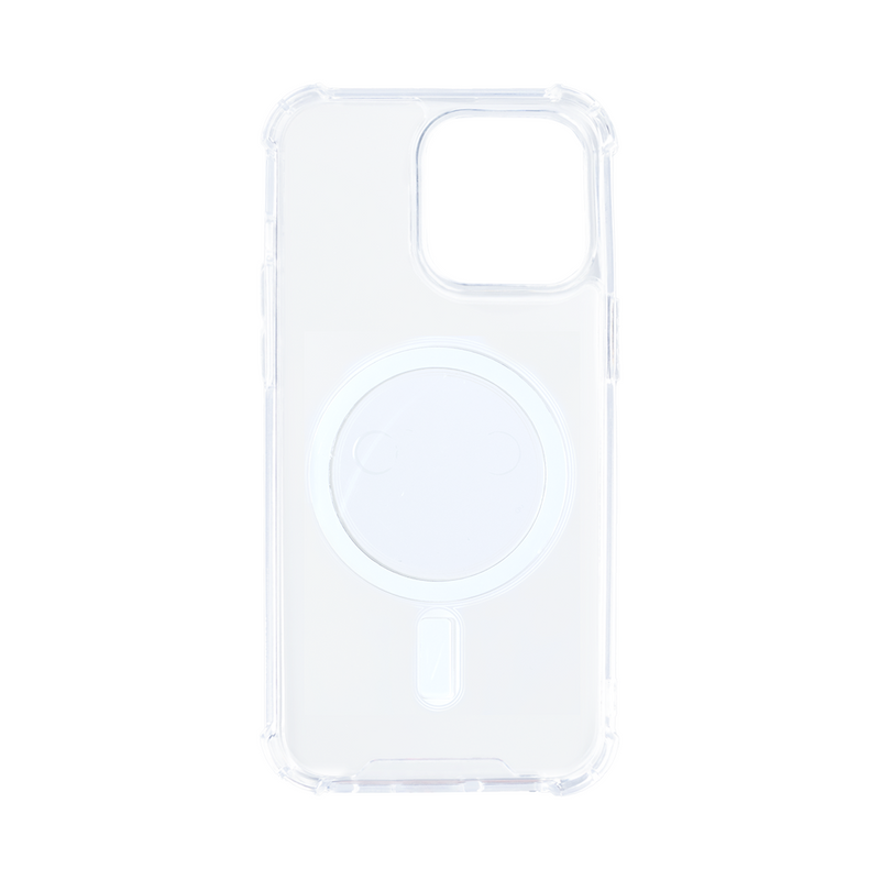 Rixus Para Funda Antirotura iPhone 11 Pro Max Con Magsafe Transparente