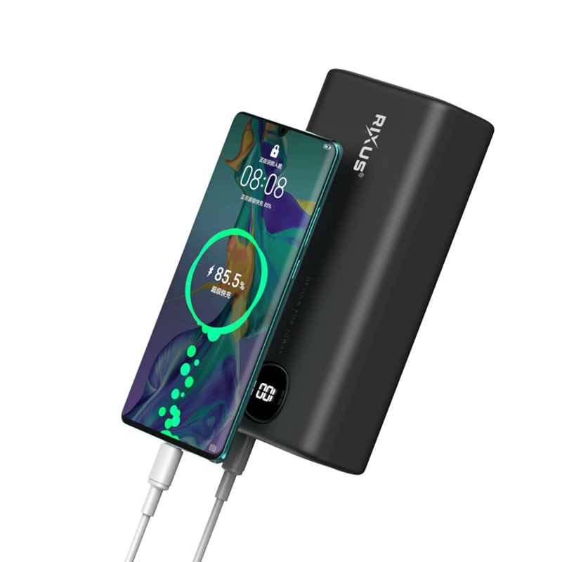 Rixus RXPB40 Banque d'alimentation haute capacité 40.000mAh Noir