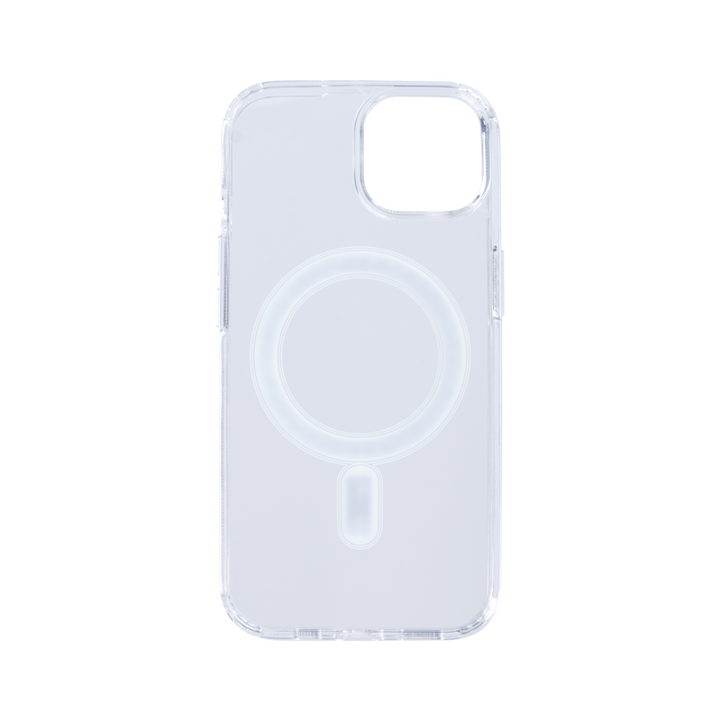 Rixus Para Funda magnética transparente iPhone 15