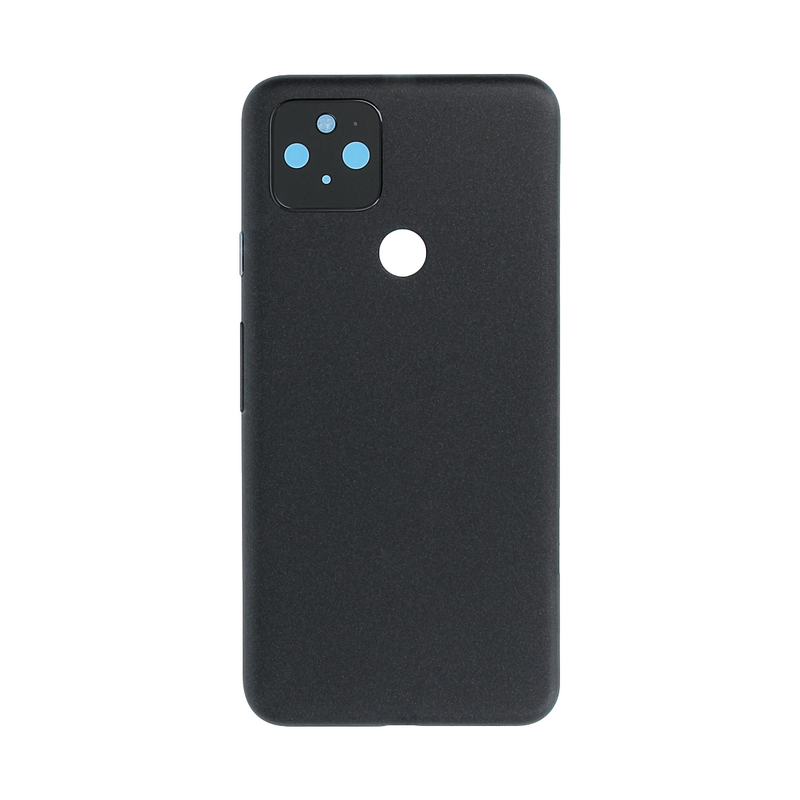 Google Pixel 5 GD1YQ, GTT9Q Tapa trasera Sólo Negro Con Lente