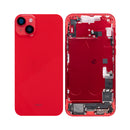 For iPhone 14 Plus Complete Housing Incl. All Small Parts Without Battery And Back Camera Red