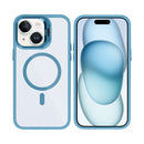Rixus Classic 03 Case With MagSafe For iPhone 15 Plus Light Blue