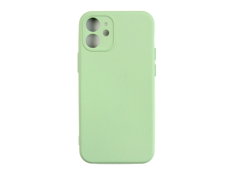 Rixus Coque TPU souple pour iPhone 12 Mini Matcha