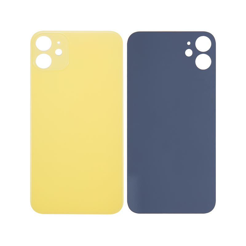 For iPhone 11 Extra Glass Yellow (Enlarged camera frame)