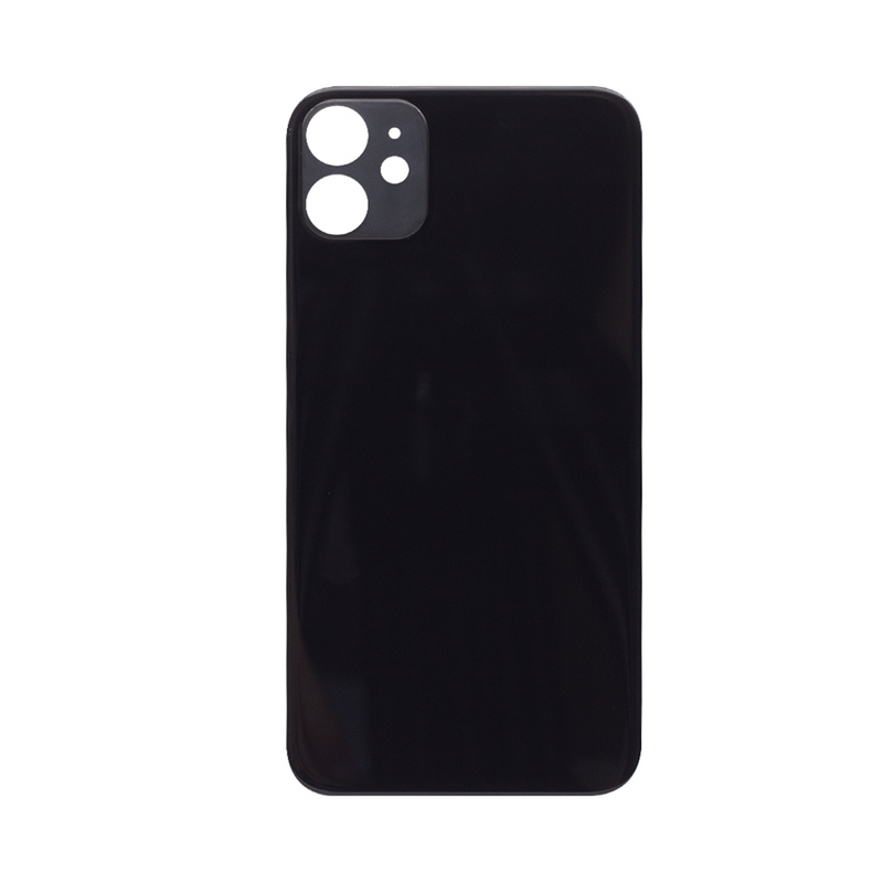 For iPhone 11 Extra Glass Black (Enlarged camera frame)